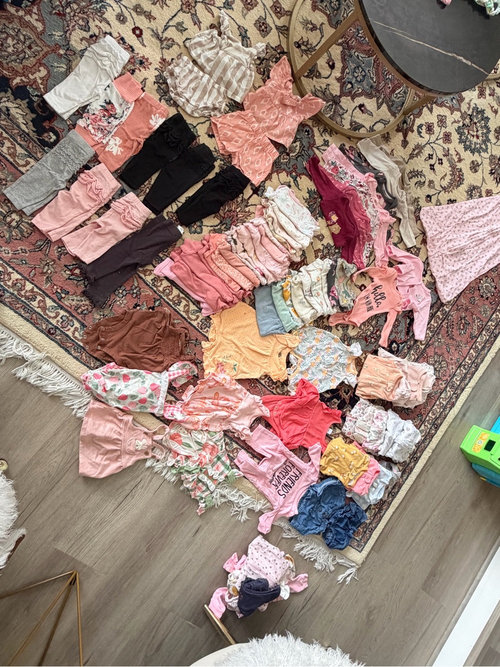 Baby Girl One-Piece & Outfit Lot of 75